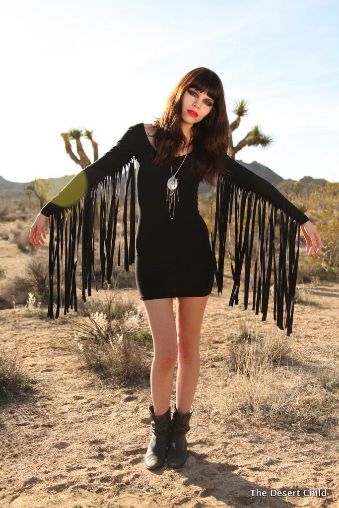 The Dark Hippie Mini Dress by The Desert Child