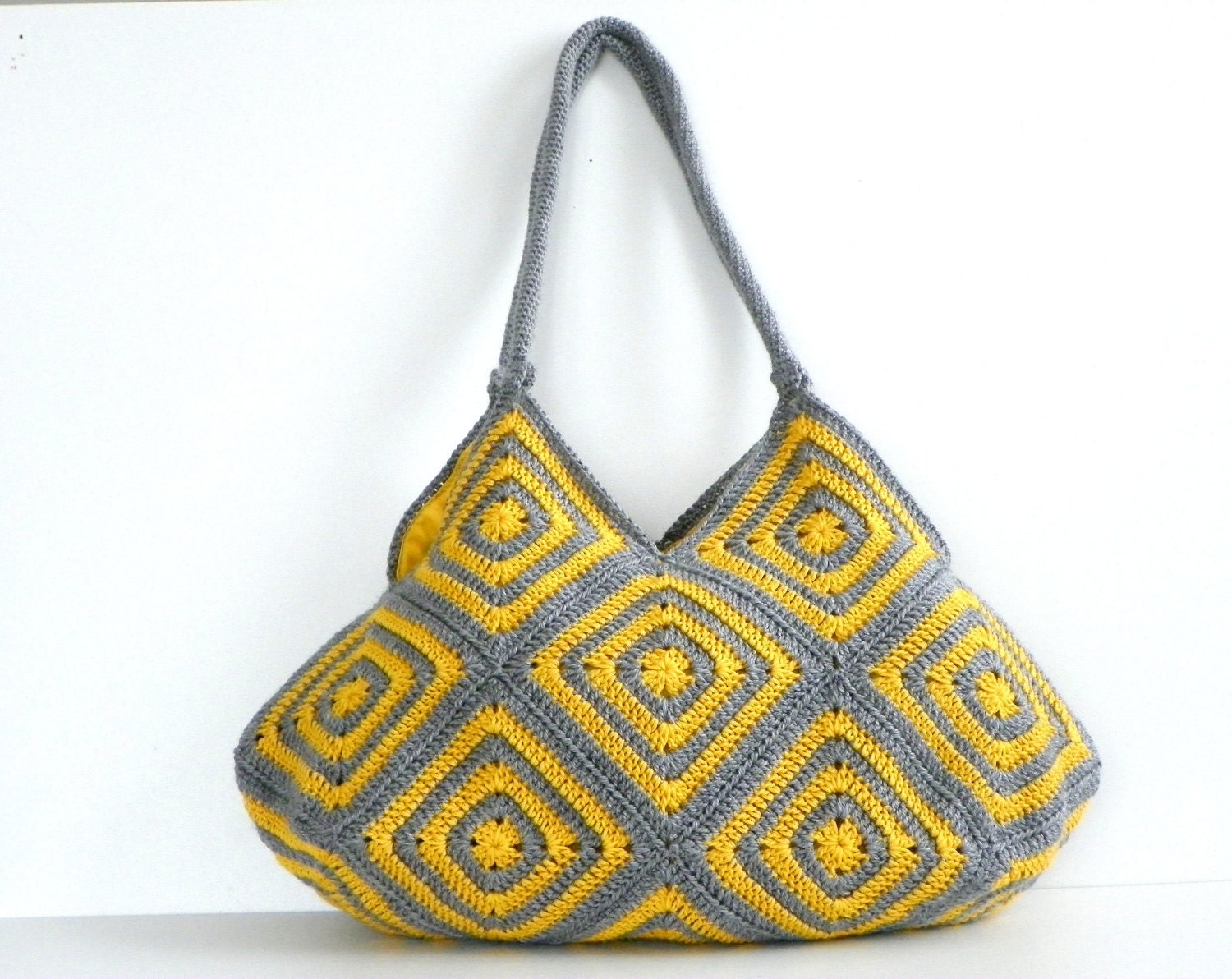 NzLbags New - Summer Bag Afghan Crochet Bag, Handbag - Shoulder Bag Nr-0183