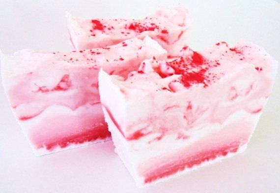 Raspberry Delights Yogurt Handmade Soap