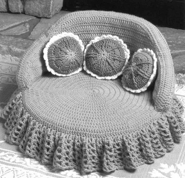 CROCHET PATTERNS DOG BED Crochet Club