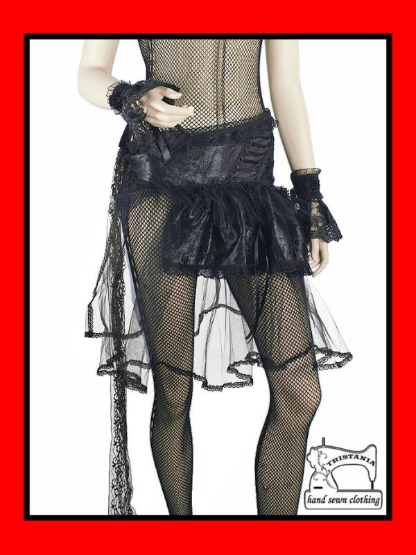 gothic skirt clothing goth harajuku japan queen of darkness lolita hell bunny necessary sinister evil aristocrat victorian corset style 0190