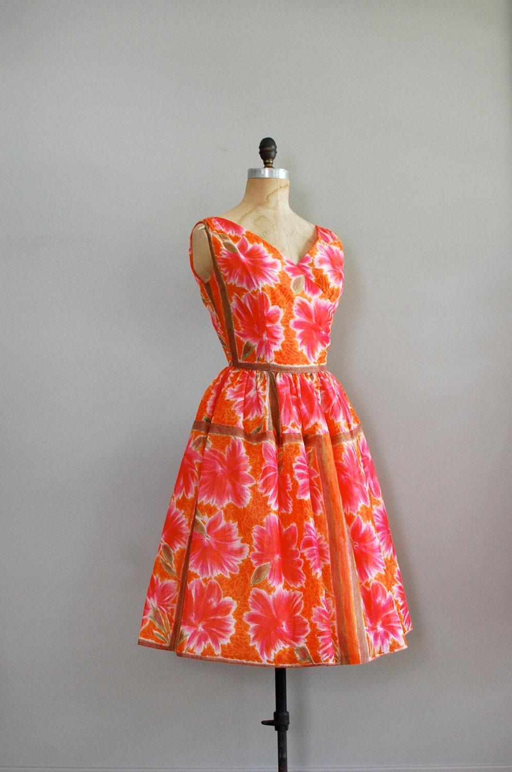 vintage 1950s Pleased as Punch dress