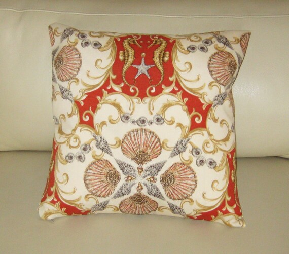 Waverly Sun N Shade Jewel of the Sea Indoor Outdoor 18"x18" Pillow Cover
