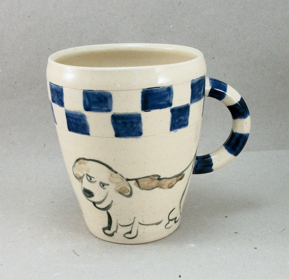 dog and cat mug
