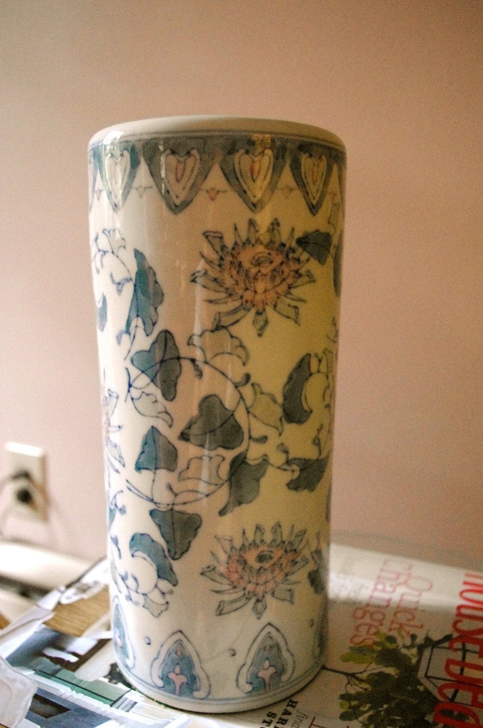 Vintage Asian Style Vase