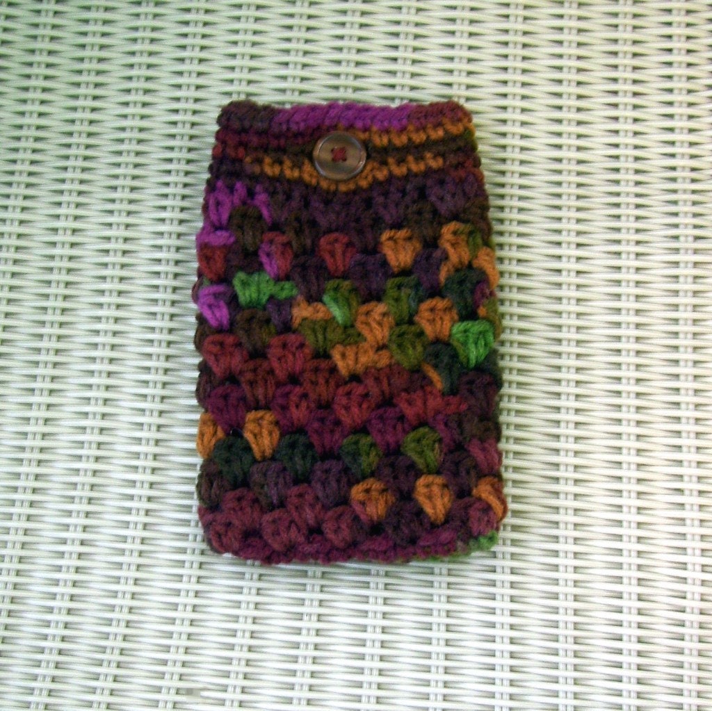 Crocheted Pouch MP3, Cell Phone, Etc