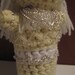 Crocheted BAD ROMANCE Lady Gaga doll
