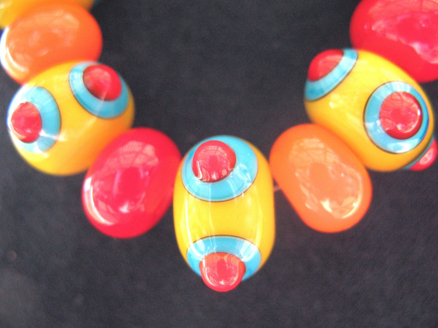 Create Color Magic Lampwork Glass Beads (11)