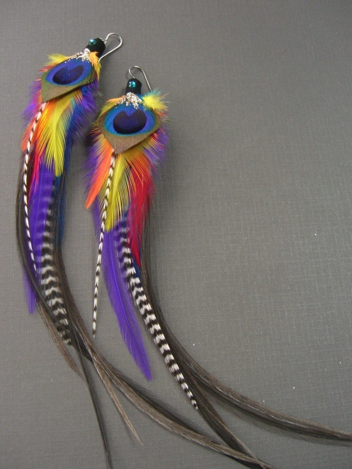 Ulu -Feather Earrings
