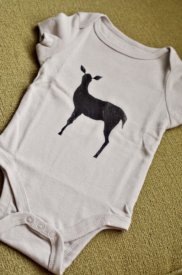 I'm Fawn-ed of you - Silkscreen onesie 6 to 9 months