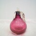 Large MURANO Purple Glass Bullicante Bubble Pear with Gold  FREE SHIPPING