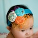 Nanette Rosebud Headband- Perfect for Spring pictures