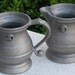 Vintage Wilton Armetale RWP Pewter Creamer and Sugar Set - Made in USA