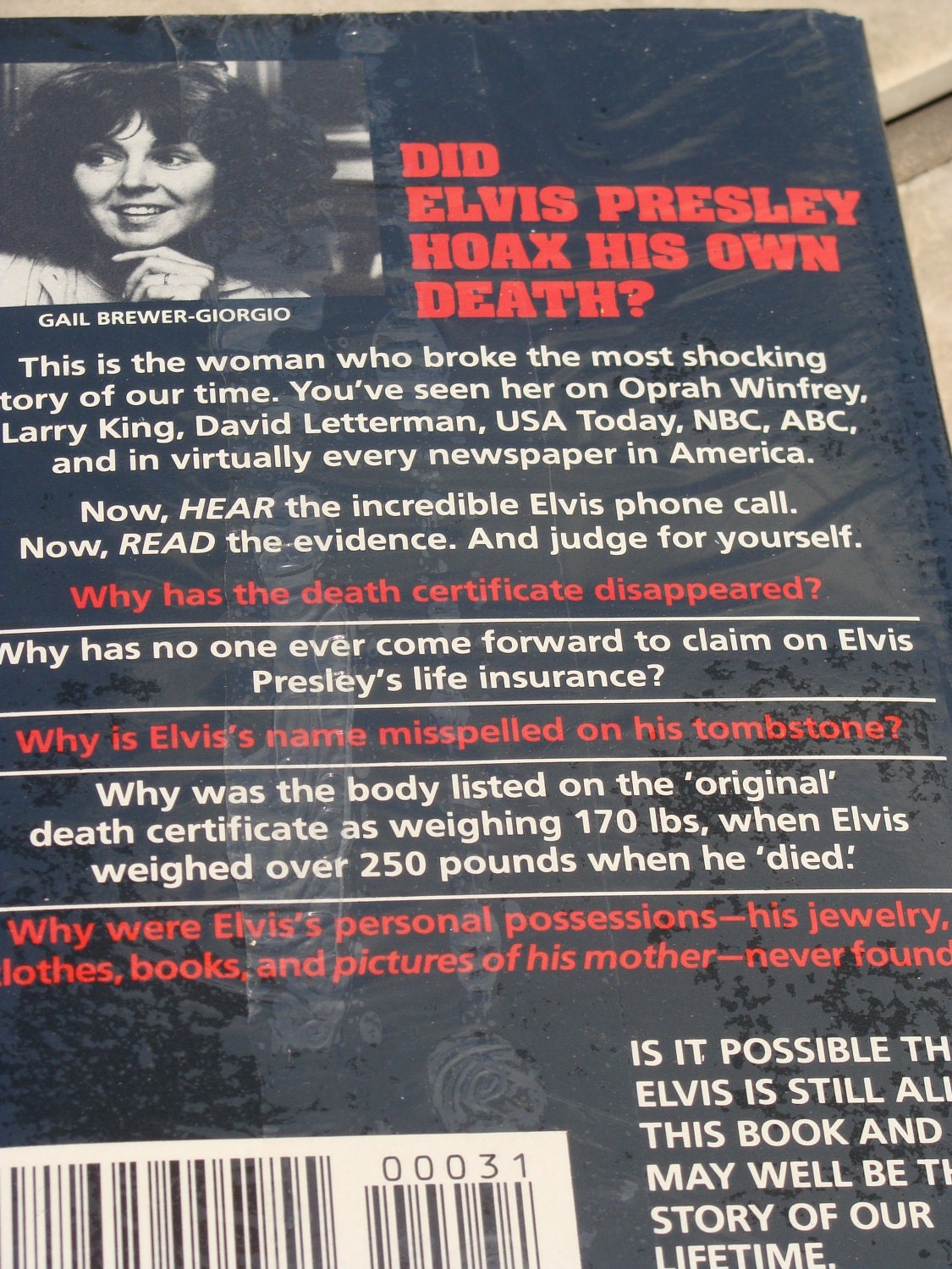Is Elvis Alive- Book and cassette combo