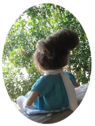 Fabiola Fabulous Waldorf style cloth doll By Fairywooldolls