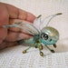 Kawaii Chibi Dragonfly Chibitude Figurine Polymer Clay Hand Made