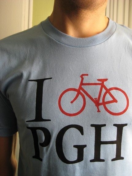 I bike PGH T – shirts