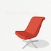 modern chair 2 (fuschia stripe) - print