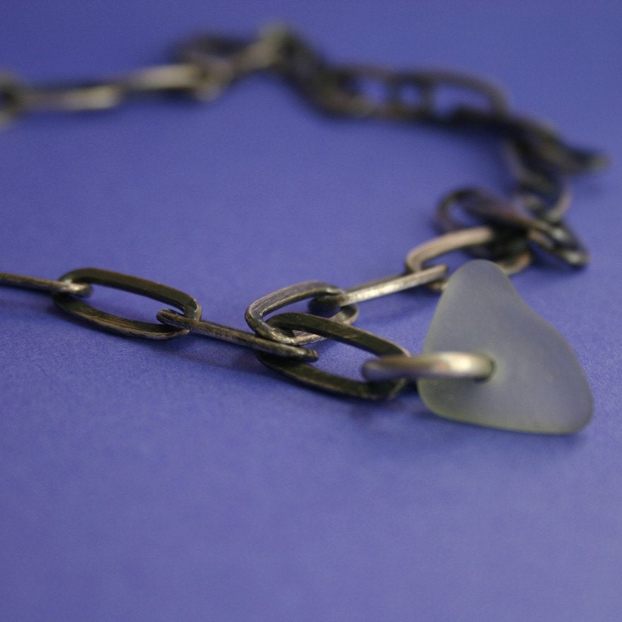 Love Shack Beach Glass Necklace  