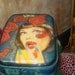 Funky recyled Sexy Suitcase by  artist Catherine Reinke