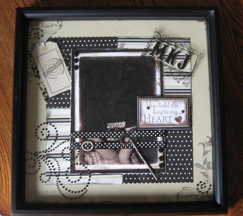 Custom Shadow Box - Featuring Your Photo and Theme