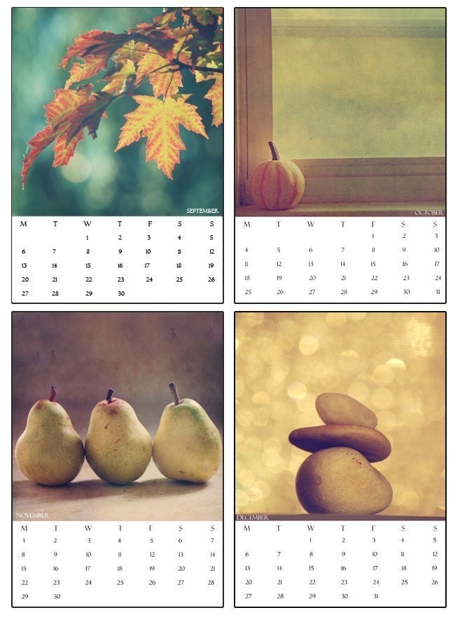 Calendar by ChelseaVictoria Vintage Images