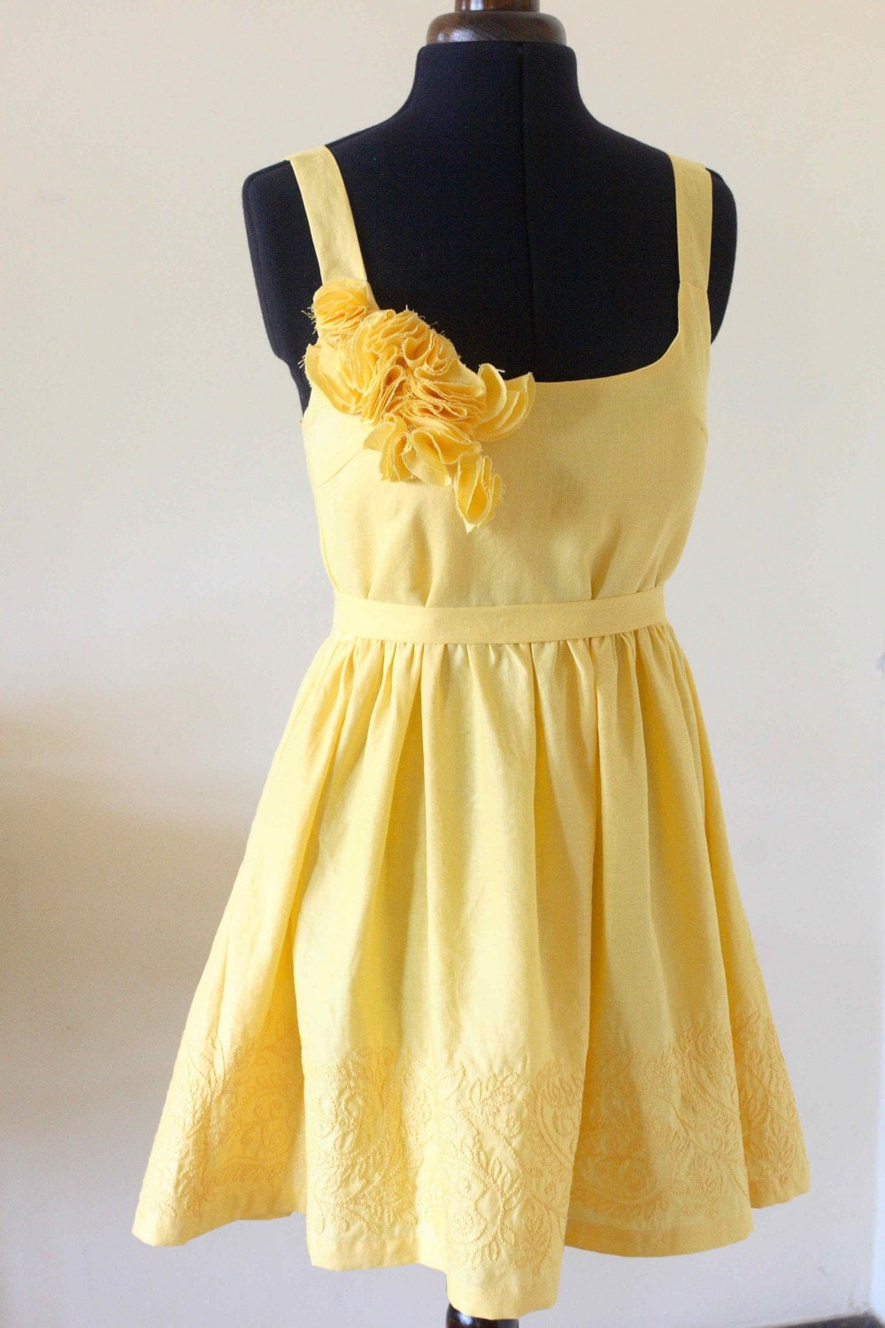 Sunflower Dress - custom made