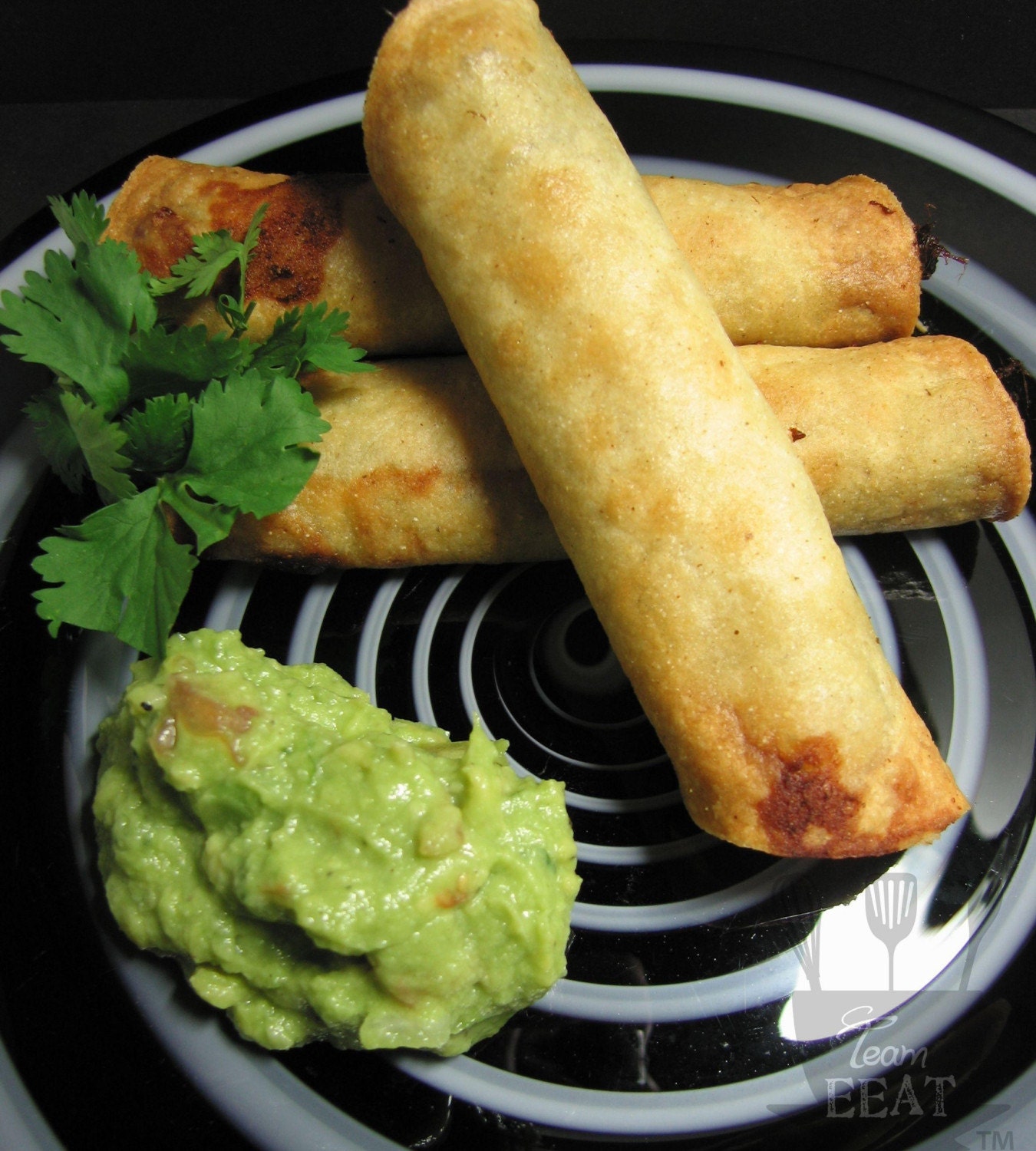 Green Chili Pork Taquitos by athyme2bcomforted