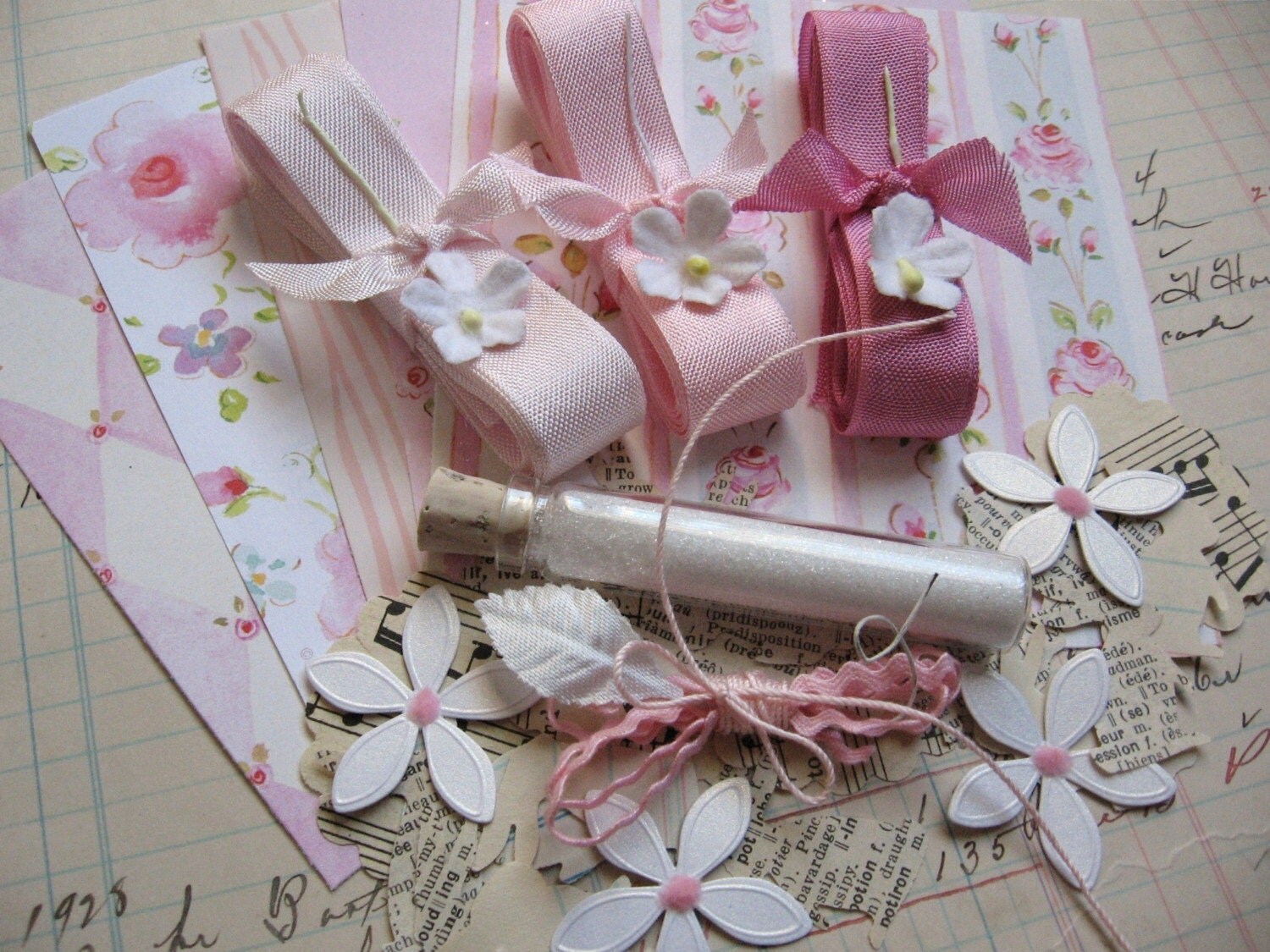 Spring Inspiration Kit -- Seam Binding, Rick Rack, Millinery and More