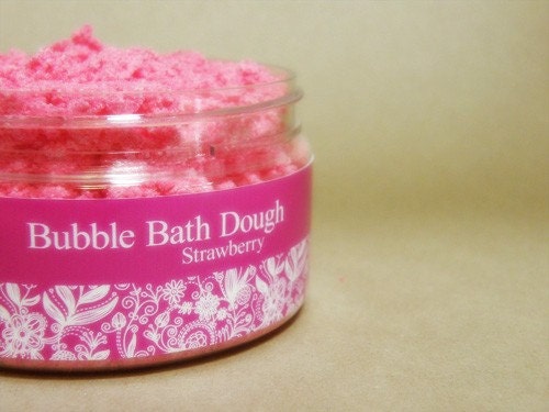 Bubble Bath Dough - Strawberry Surprise