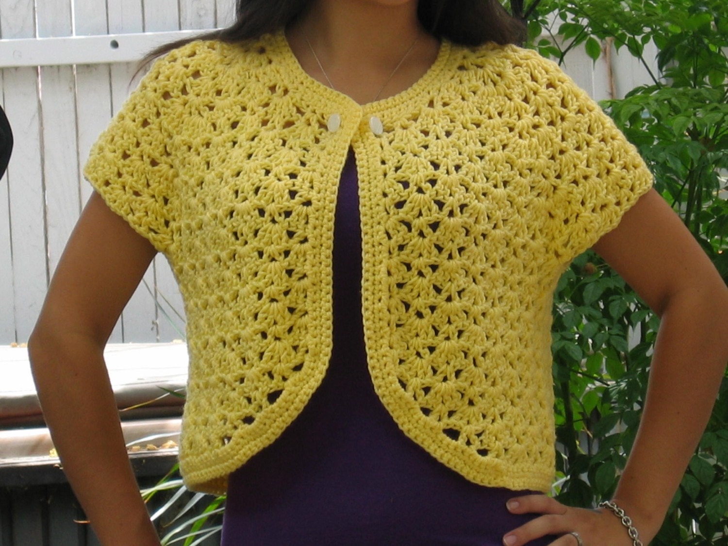 free crochet ladies sweater pattern