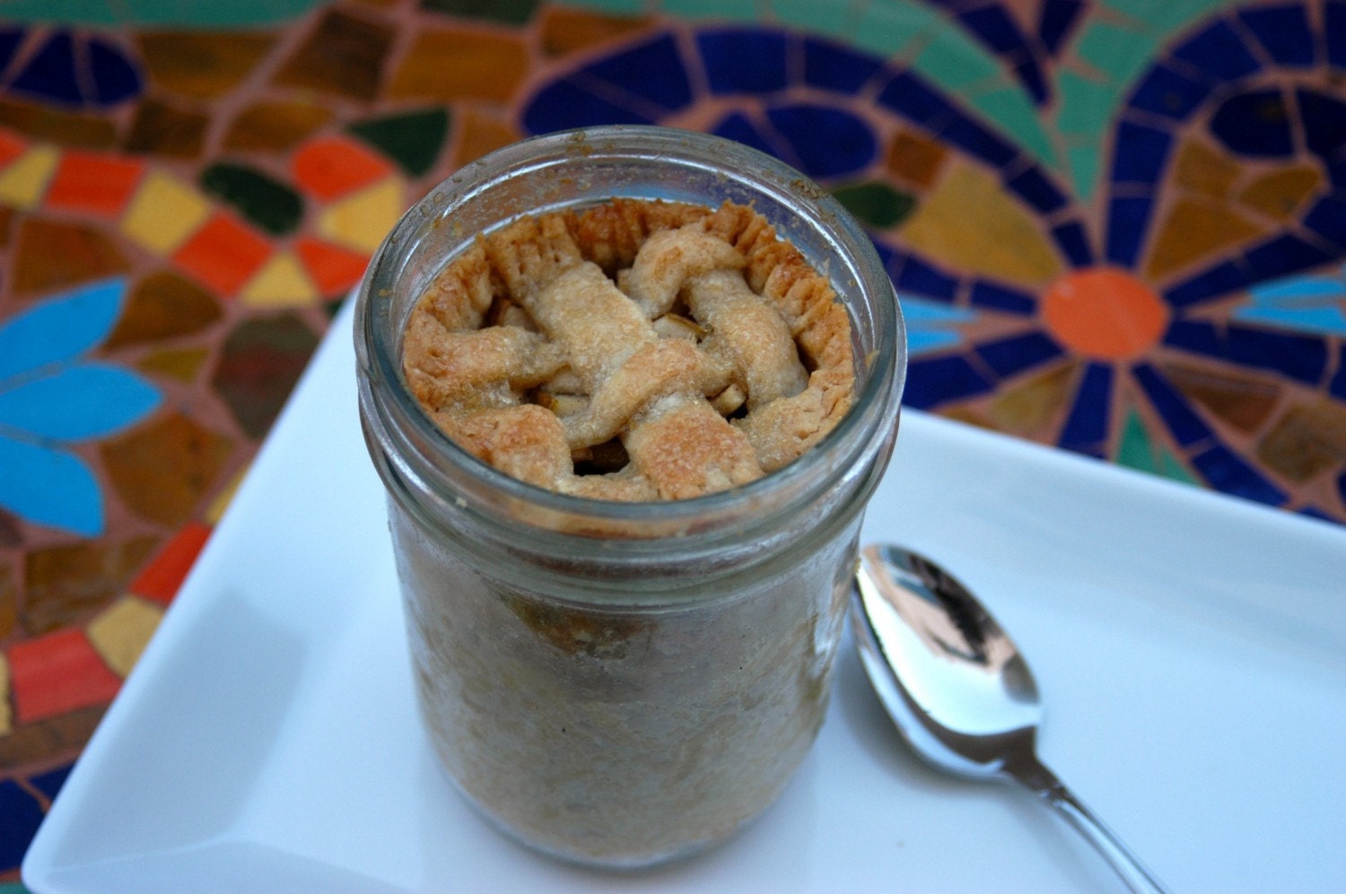 pie in a jar wedding favor for southern wedding