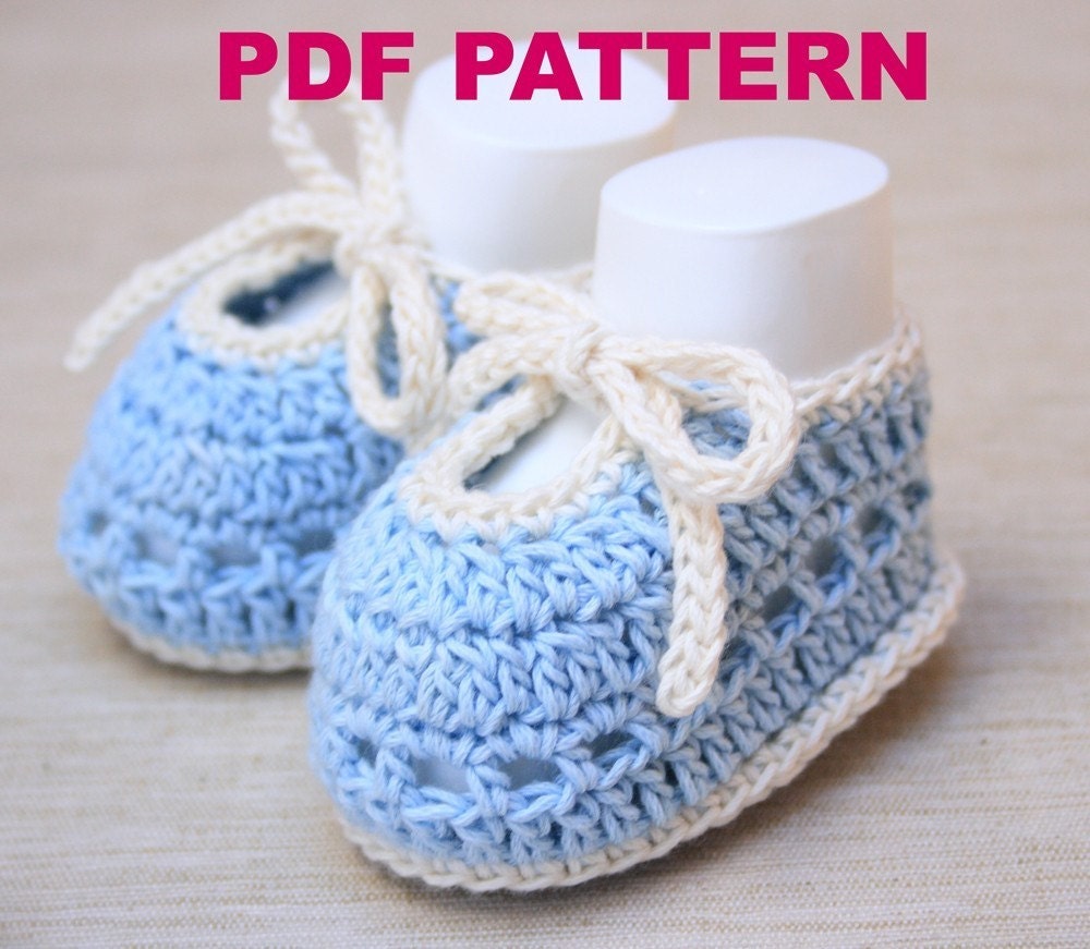EASY CROCHETED BABY BOOTIES  Crochet — Learn How to Crochet