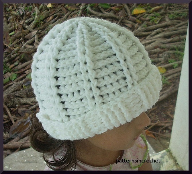 Free Crochet Pattern: Newborn Baby Hat