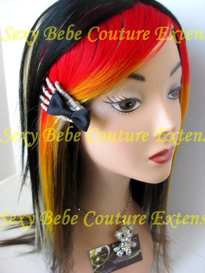 Red Hair Extensions Clip In. clip in hair extensions