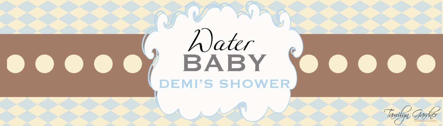 water bottle labels for baby shower. Editable Water Bottle Labels
