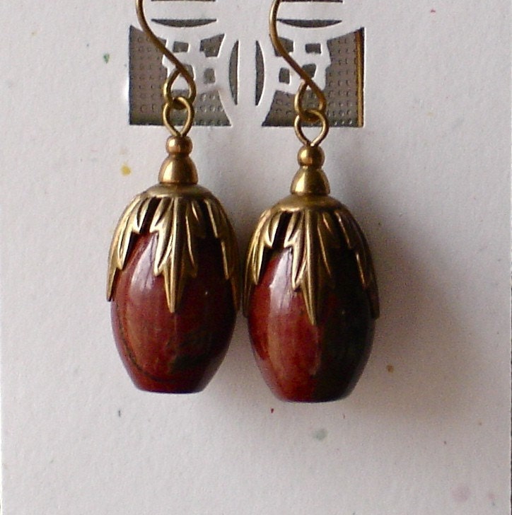 picasso art deco. Picasso Jasper amp; Art Deco Earrings. From theDeerCreekHouse