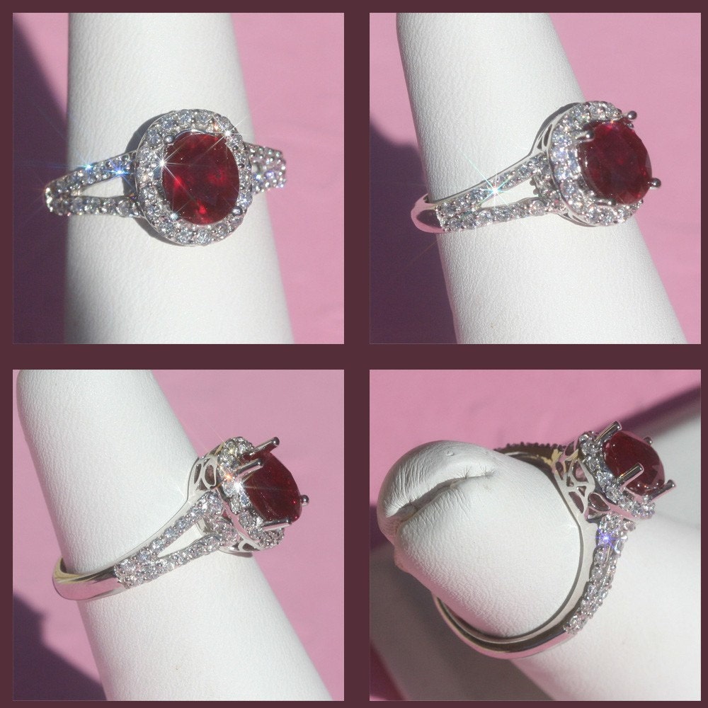 Blood stone wedding rings