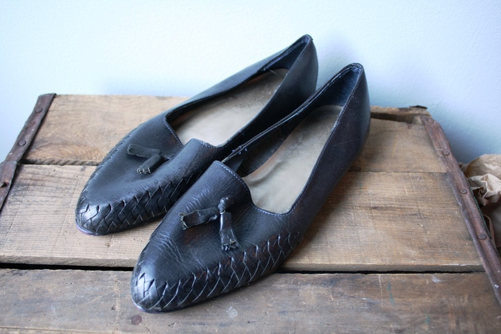 tassel loafers for women. Leather Tassel Loafers
