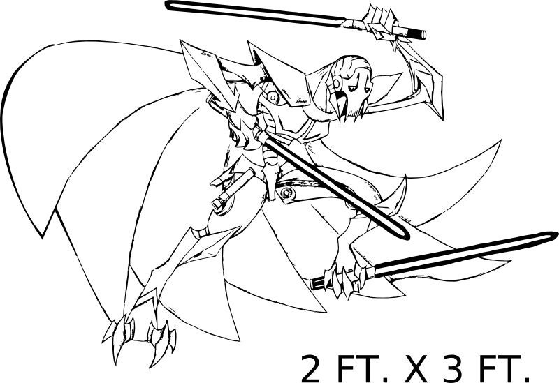 general grievous coloring sheet pages - photo #31