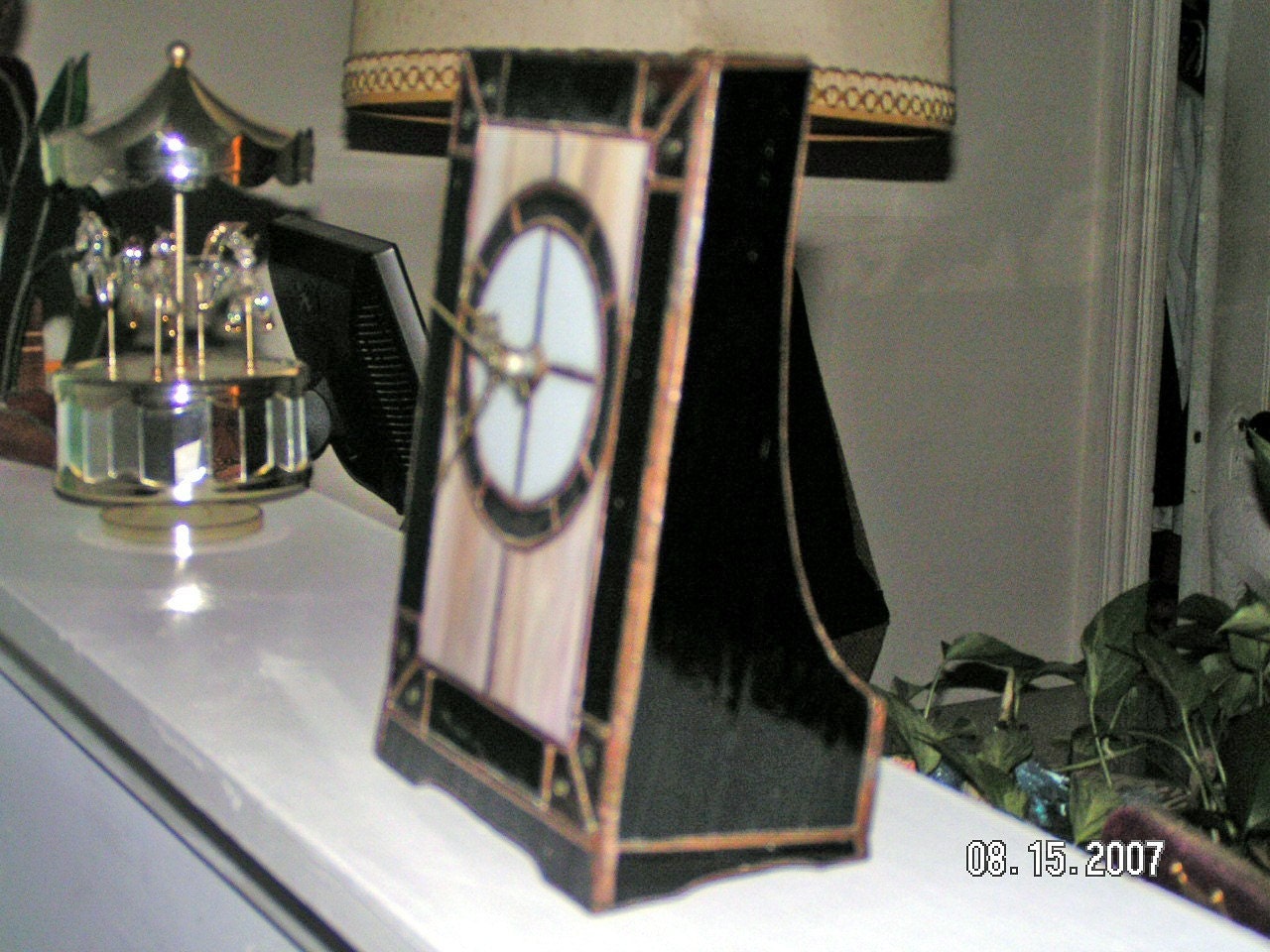 sluethgear covert digital wireless mantle clock color spy camera
