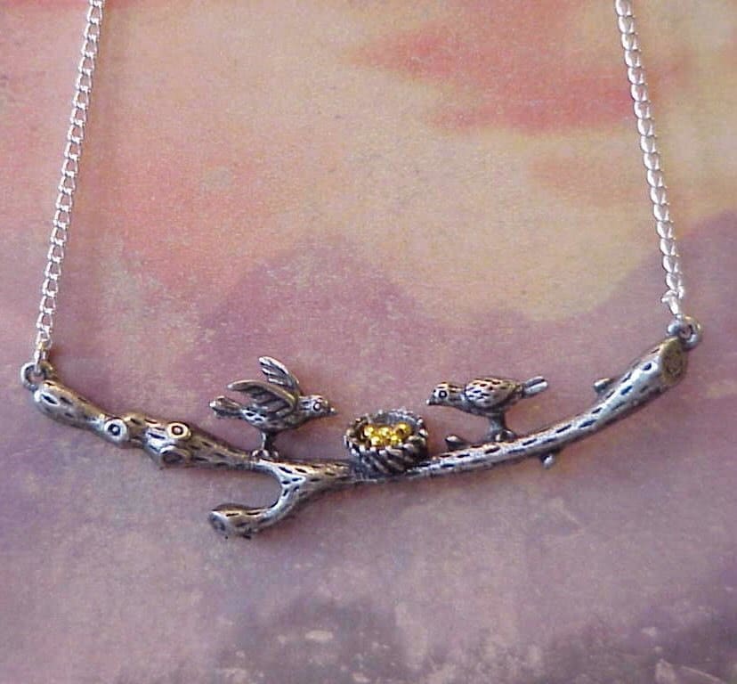 noahs ark collection birdie necklace
