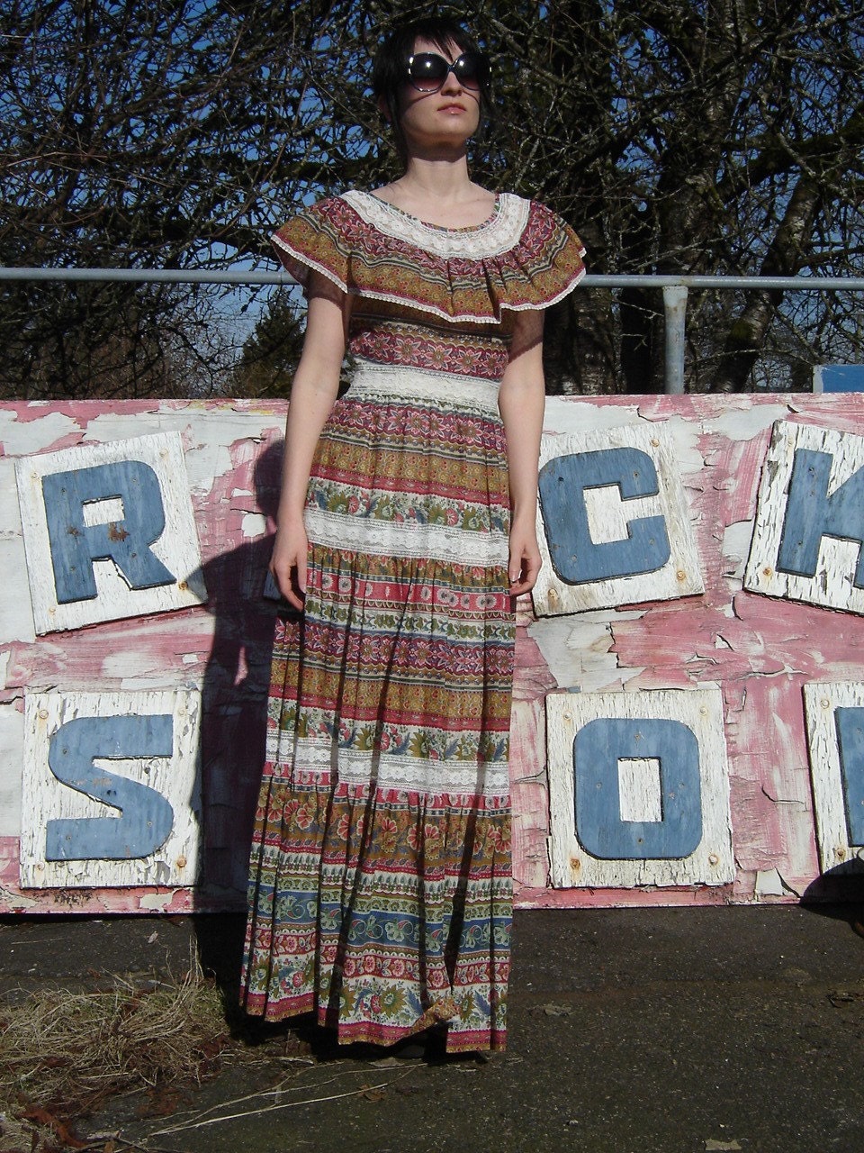 Frida Kahlo MEXICAN LAYER CAKE Dress from DarkStar