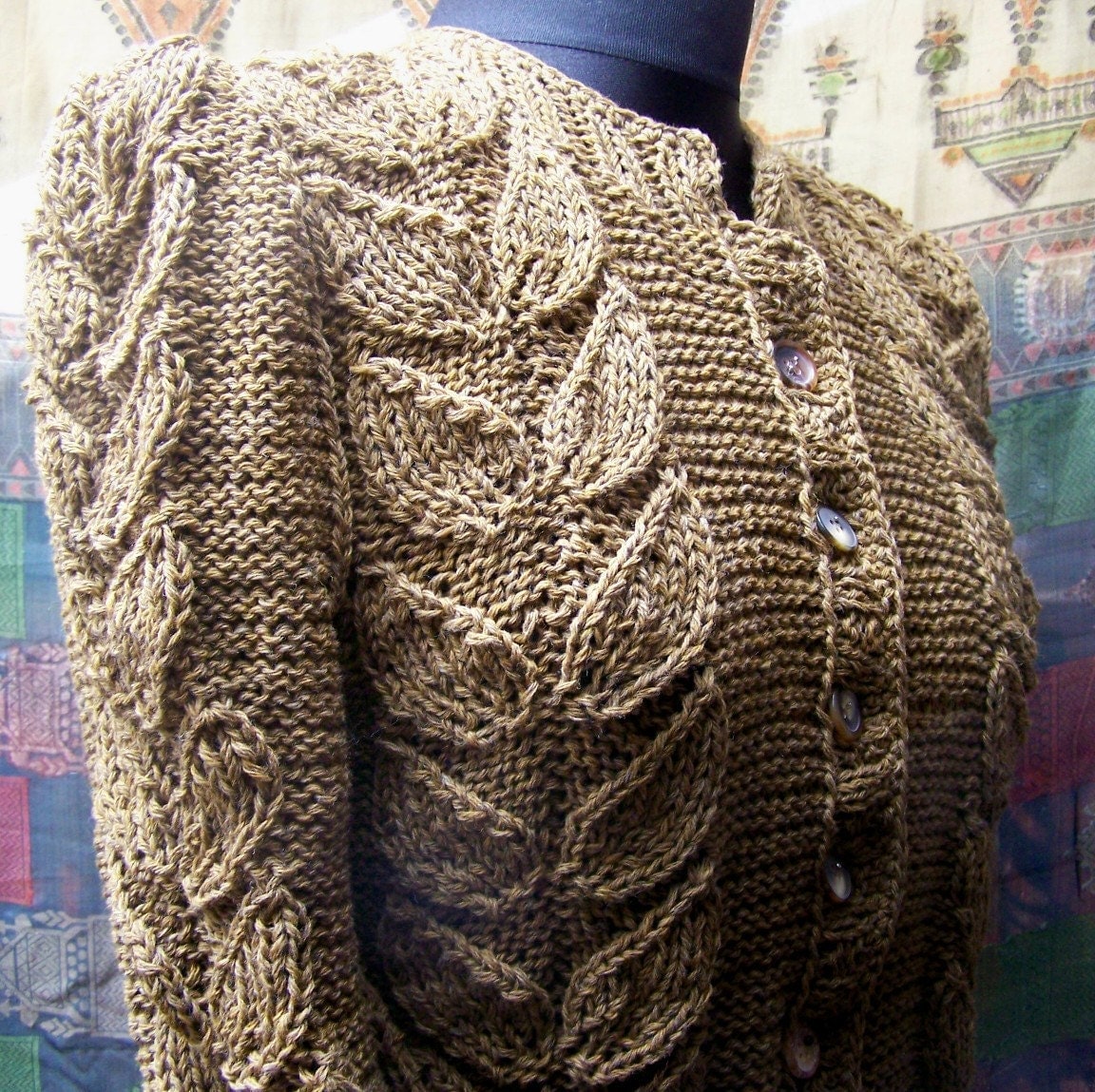 Aran Cardigan Knitting Patterns - Catalog of Patterns