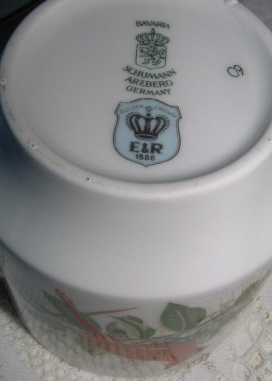 German Cup and Plate Set of china 