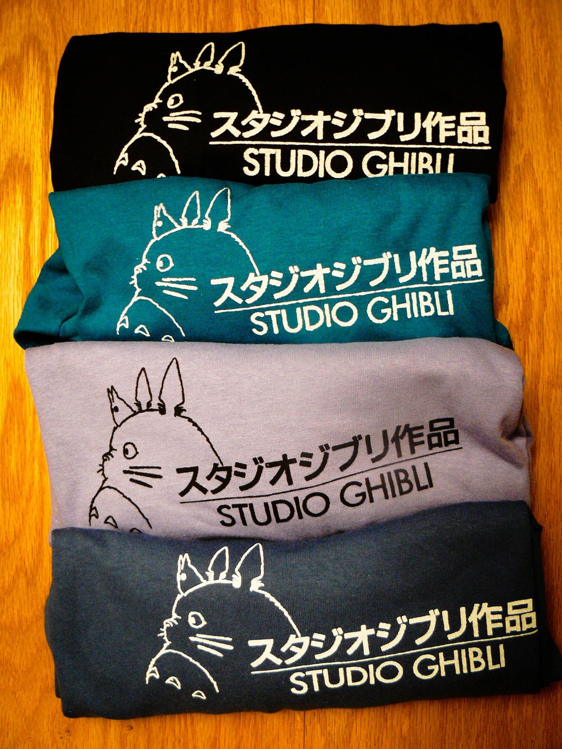 Studio Ghibli Inspired Screenprinted T-Shirt