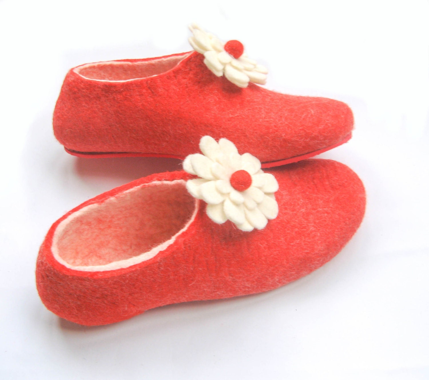 Felted Wool Slippers, Wool Boots, Cat Beds: Yummy Wild Strawberries ...