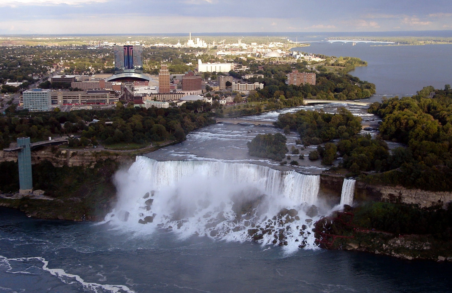ON SALE Photograph Five Views Of  Niagara Falls, 12 x 8, Niagara Falls, Canada,Travel Photograph, Hear The Roar, Wallenda Walks Across