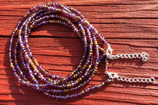 VELVET Set of 2 African Waist Beads