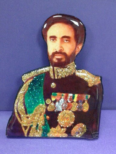 Rastafari Badge of HIM Emperor Haile Selassie I